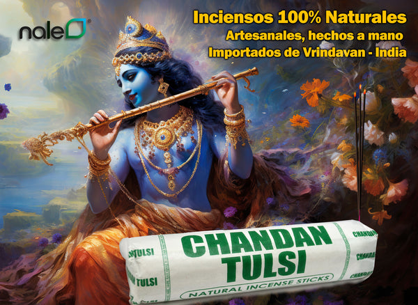 INCIENSO 100% Natural CHANDAN TULSI